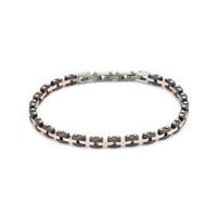 Bracciale Boccadamo Uomo in Acciaio ABR675RS